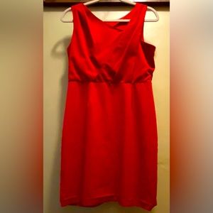 By&by red midi dress. Great condition!